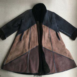 Vintage Sheepskin Coatf